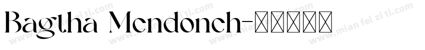 Bagtha Mendoneh字体转换